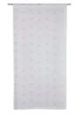 Vitrage Tamisant, Kita Blanc L.80 X H.160 Cm