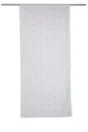 Vitrage Tamisant, Kita Blanc L.90 X H.210 Cm