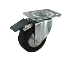 Roulette Pivotante À Platine, Diam.65 Mm