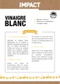 Vinaigre blanc ménager en gel multisurface IMPACT 14° 1 l