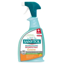 Dégraissant Liquide Désinfectant Sanytol 0,750 L