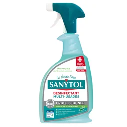 Nettoyant liquide multisurface / multi-usages, SANYTOL, 0.750 L