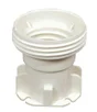 Douille Test E27 Tibelec, Plastique, Beige 100 W