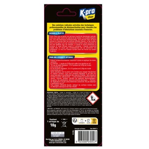 Insecticide cafards et blattes seringue KPRO Choc, 10 gr