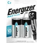 Lot De 2 Piles Alcaline Lr14 C, 1.5 V, Energizer