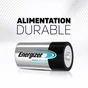 Lot De 2 Piles Alcaline Lr14 C, 1.5 V, Energizer