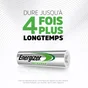 Lot De 4 Piles Rechargeable Aa Power Plus, 2500 Mah, Energizer