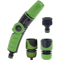 Set lance d'arrosage 2 jets GEOLIA + 2 raccords 12.5-15 mm