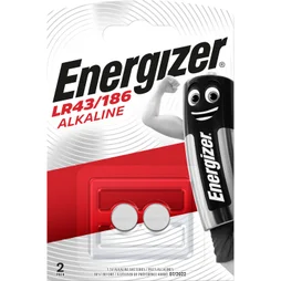 Lot De 2 Piles Alcaline Lr43/D18Ga/V12Ga, V, Energizer