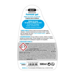 Détartrant Gel Salle De Bains Helvet 0.5 L