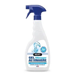 Gel Ménager Au Vinaigre Multisurface Helvet Menthe 20° 0.75 L