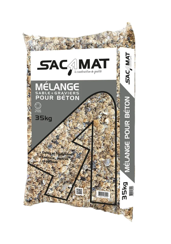 Mélange Sable 0/4 / Gravillon 4/20 35