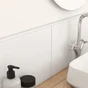 Quart-De-Rond Mur Blanc Mat Pvc L.250 Cm X Ep.10 Mm