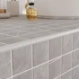 Quart-De-Rond Mur Gris Clair Mat Pvc L.250 Cm X Ep.12 Mm