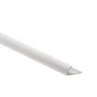 Quart-De-Rond Mur Gris Clair Mat Pvc L.250 Cm X Ep.12 Mm