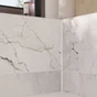 Profil D'Étanchéité Mur Blanc Mat Pvc L.250 Cm X Ep.10 Mm