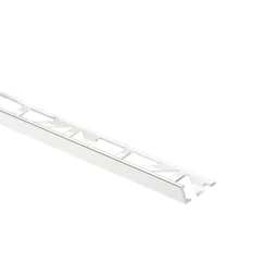 Equerre De Finition Carrelage Mur Et Sol Gris Brillant Aluminium L.250 Cmxep.8Mm
