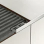 Equerre De Finition Carrelage Mur Et Sol Brillant Inox L.250 Cm X Ep.10 Mm
