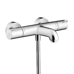 Mitigeur thermostatique de baignoire chromé, HANSGROHE Myfox