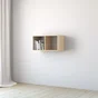 Etagère SPACEO Kub pin H.70.5 x L.36 cm x P.31.7 cm
