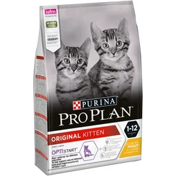 Croquette chat PRO PLAN original kitten optistart riche poulet 3kg