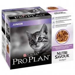 Patee chat PRO PLAN kitten en sauce dinde 10x85g