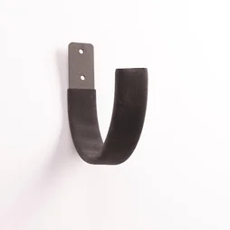 Crochet Fer Plat Gainé Mottez, H.15 X L.3.5 X P.16 Cm