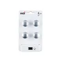 Lot De 4 Boutons De Meuble Rond Zamak Chromé H.25 X L.25 X P.25 Mm