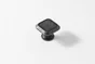 Lot De 4 Boutons De Meuble Carré Zamak Vieilli H.22 X L.30 X P.30 Mm