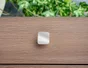 Boutons de meuble Figuré, zamak blanc verni X4