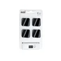 Boutons de meuble Figuré, zamak noir peint X4