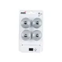 Lot De 4 Boutons De Meuble Boule Gris Porcelaine H.38 X L.40 X P.40 Mm