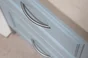 Lot De 4 Poignées De Meuble Entraxe 96 Mm Zamak Brossé