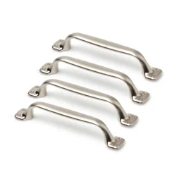 Lot De 4 Poignées De Meuble Entraxe 96 Mm Zamak Mat