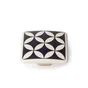Bouton De Meuble Carreau De Ciment Gris Foncé Zamak H.20 X L.37 X P.37 Mm