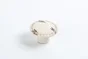 Bouton De Meuble Rond Porcelaine Creme Vieilli H.28 X L.44 X P.44 Mm