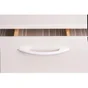 Poignée de meuble, zamak blanc chromé, entraxe 96 mm