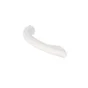 Poignée de meuble, zamak blanc chromé, entraxe 96 mm