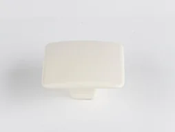 Bouton De Meuble Carré Beige Zamak H.20 X L.37 X P.37 Mm