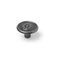 Bouton De Meuble Motif Argent Zamak H.22 X L.30 X P.30 Mm