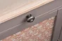 Bouton De Meuble Rond Argent Zamak H.26 X L.30 X P.30 Mm