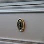 Entrée de clé Louis XVI zamak brossé