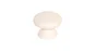 Bouton de meuble rond Univers, bois blanc peint, Diam.45 mm