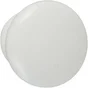 Bouton de meuble rond Univers, bois blanc peint, Diam.45 mm