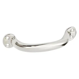 Poignée De Meuble Entraxe 140 Mm Acier Nickelé