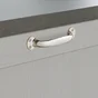 Poignée De Meuble Entraxe 140 Mm Acier Nickelé