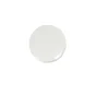 Boutons de meuble ronds, bois blanc verni, Diam.39 mm X6