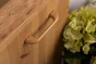 Lot De 6 Poignées De Meuble Entraxe 96 Mm Bois Verni