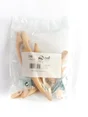 Lot De 6 Poignées De Meuble Entraxe 96 Mm Bois Verni
