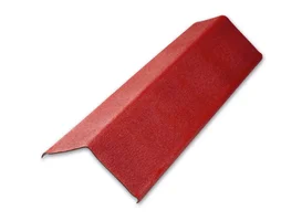 Rive Asymétrique Rouge Intense Pour Plaques Easyfixe/Easyline Onduline 1M